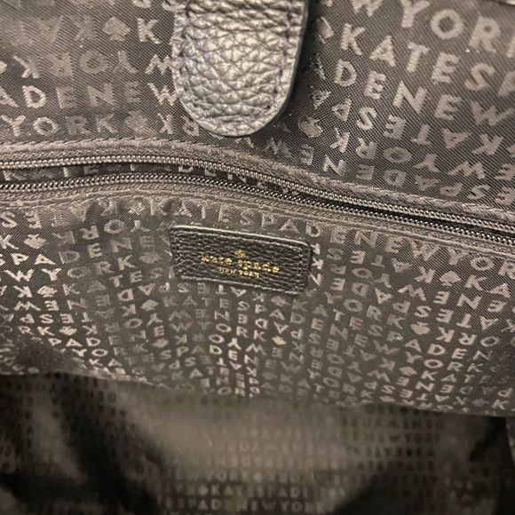 Kate Spade large black tote bag ♠️ - Picture 8 of 10